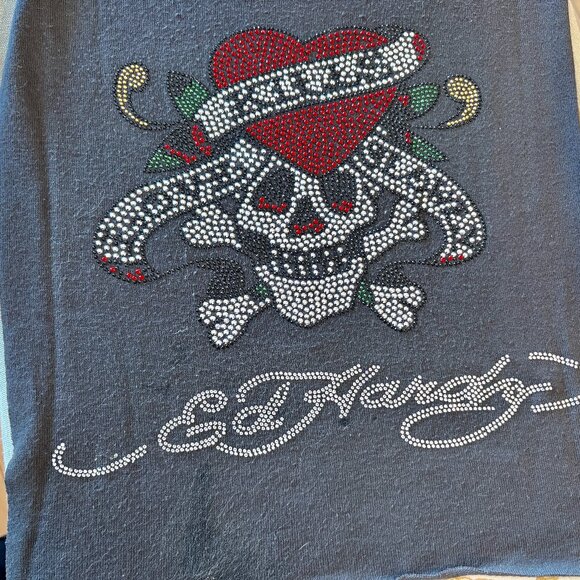 Ed Hardy Knit Scarf - Picture 1 of 4